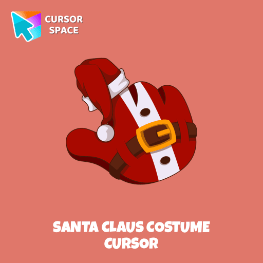 Santa Claus Costume cursor pointer cursor